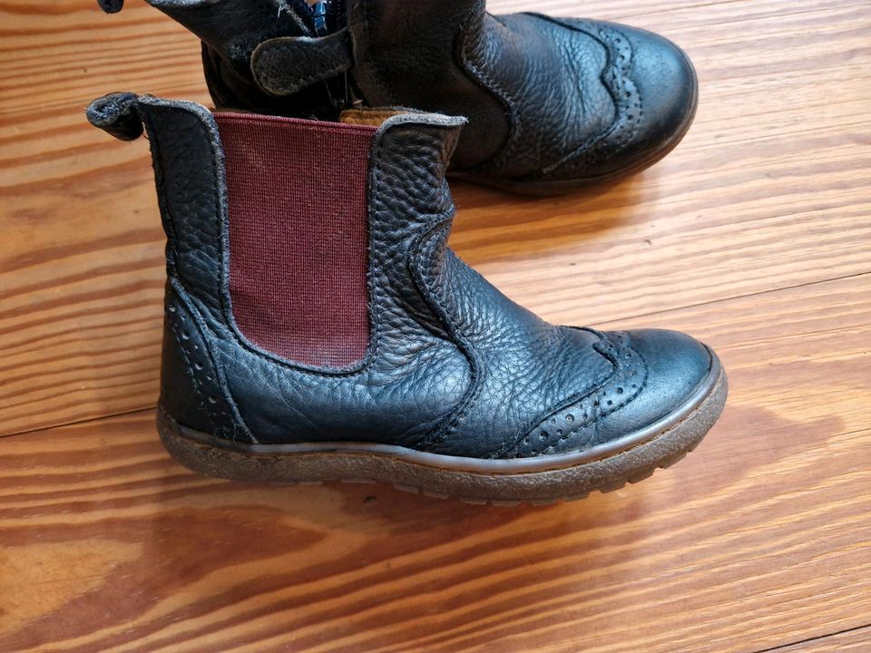 Bisgaard Schuhe Chelsea Boots Größe 27 schwarz Leder in Kiel