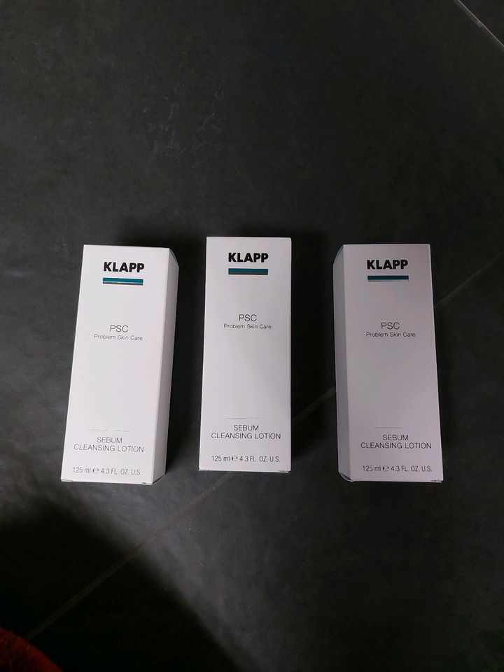 KLAPP Sebum Cleansing Lotion neu! in Dorfen