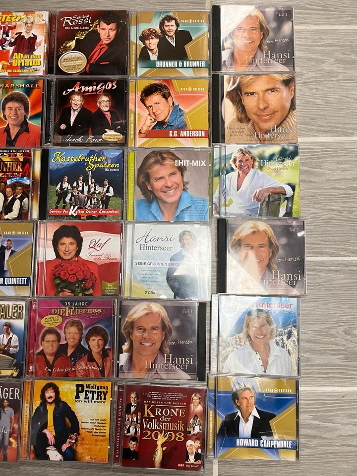 45 Schlager CDs,Hansi Hinterseer,Kastelruther Spatzen in Langelsheim