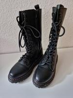 Stiefel schwarz Kunstleder Gr.38 Ungetragen Mitte - Wedding Vorschau