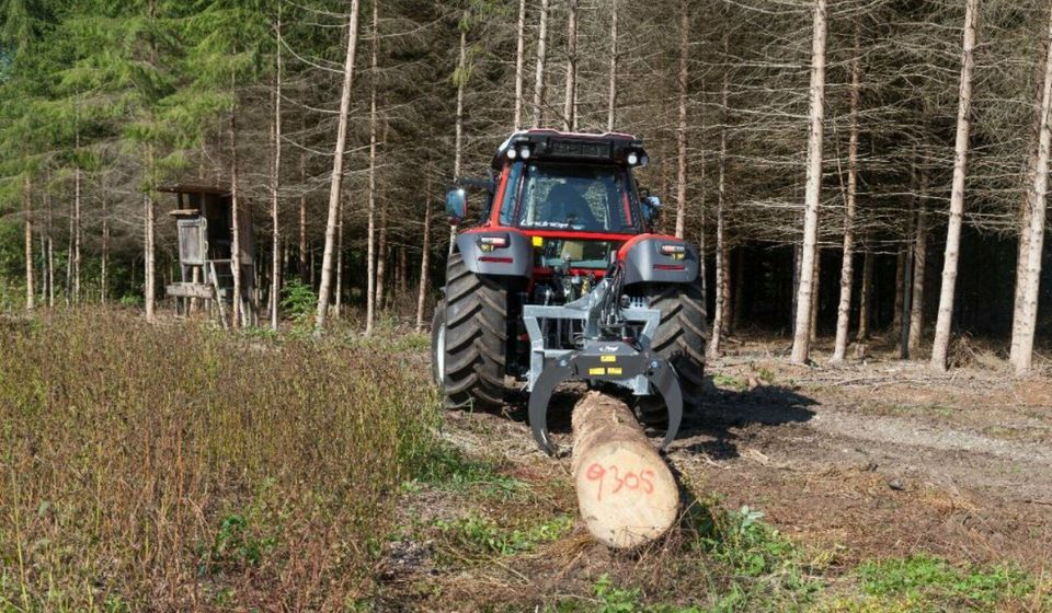 Rückezange, Zange, Holzzange, Verladezange, Holzgreifer, Greifer in Buchen (Odenwald)