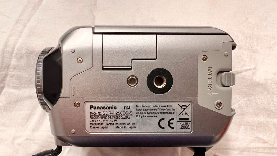 Panasonic SDR H250EG-S 30GB Festplatte in Bleicherode