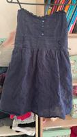 Blaues Kleid mit Blümchen Hessen - Hanau Vorschau
