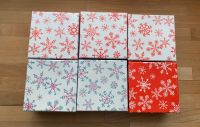 6 x Geschenkkartons winterliche Motive 11,5 x 11,5 x 5,5 cm Bayern - Bad Füssing Vorschau