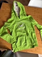Hollister Pulli Hoodie Pullover Gr. S/M neon grün Hessen - Echzell  Vorschau