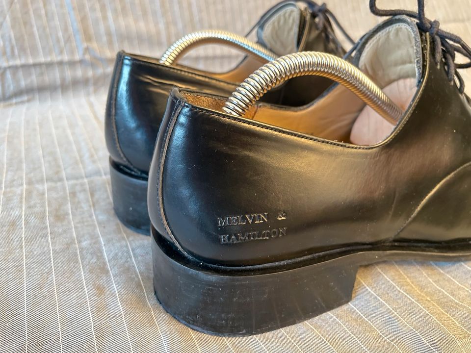 Melvin & Hamilton Lederschuhe schwarz, Gr. 41 in Mannheim