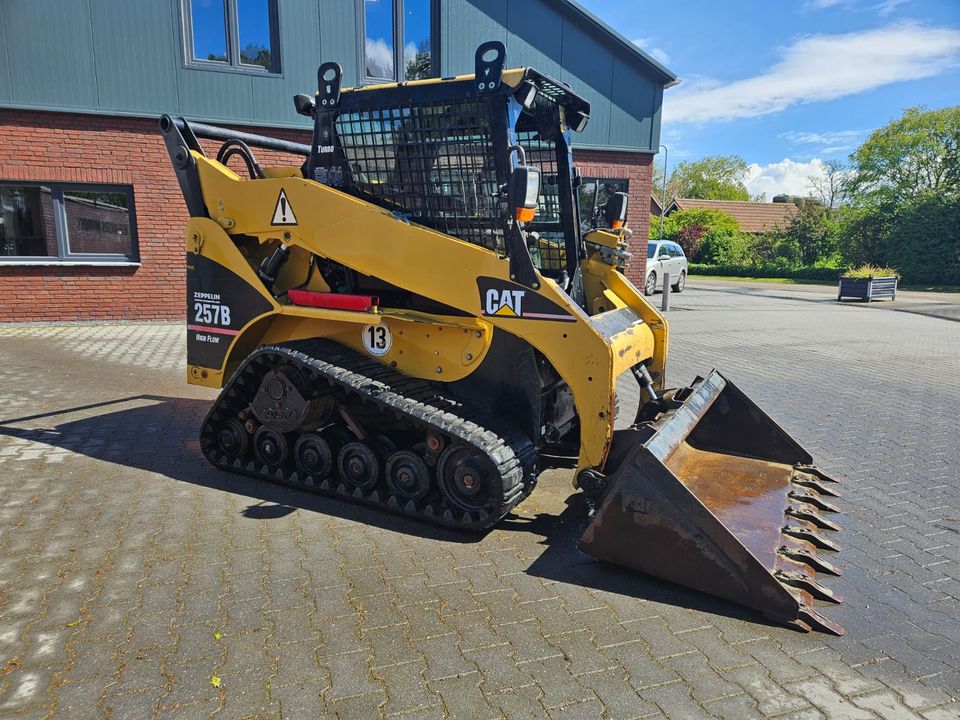 Caterpillar 257B High flow raupenlader kompaktlader in Niederkrüchten