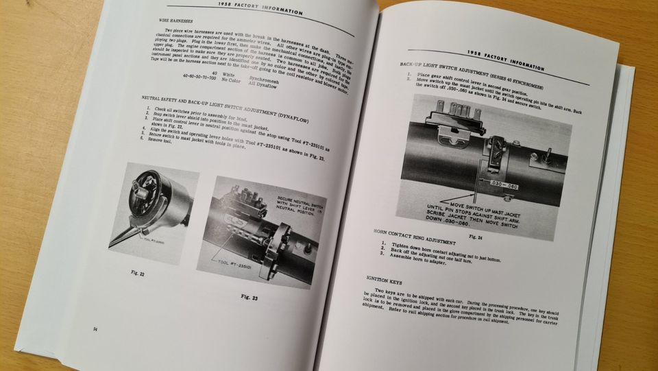 1958 Buick Factory Information Infos zu Herstellung, Auslieferung in Besigheim