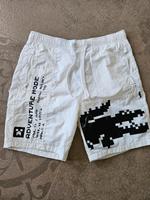 Lacoste Badehose Regular Fit Minecraft Gr. 40 weiss Hessen - Grünberg Vorschau