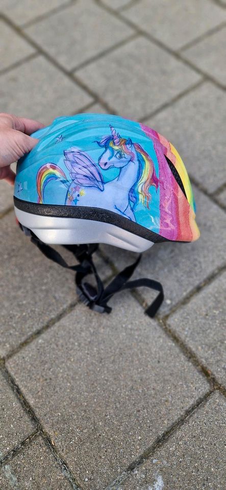 Kinder Fahrradhelm Ked Meggy II Größe S/M 49-55 Einhorn in Laberweinting