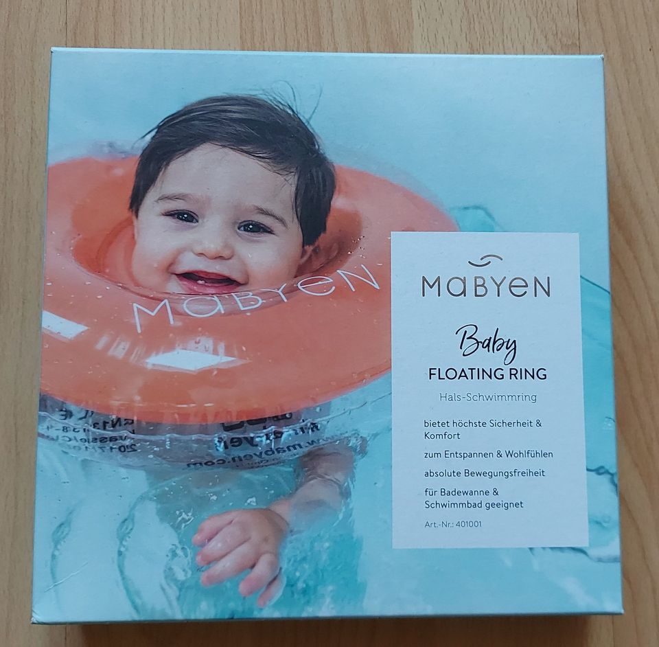 Mabyen Baby Floating Ring Hals-Schwimmring - WIE NEU in Nürnberg (Mittelfr)