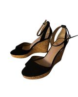 H&M Wedges Keil Sandaletten Kork schwarz 38 Sandalen Feldmoching-Hasenbergl - Feldmoching Vorschau