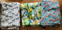 ☆NEU☆Sweatshirtstoff Jersey Dschungel Motive Zebras, Tiger & Affe Hessen - Butzbach Vorschau