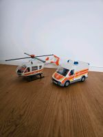 Playmobil Krankenwagen und Hubschrauber Nordrhein-Westfalen - Königswinter Vorschau