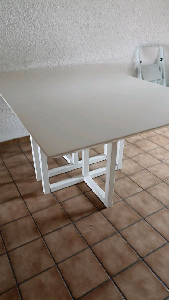 Reduziert! Mod. Esstisch IKEA, ausziehbar,100x150/180  Tisch in Karlsruhe