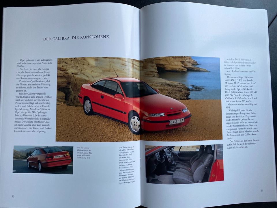 Prospekt Opel Programm  09/1991 inkl. Astra, Corsa, Vectra in Mettmann