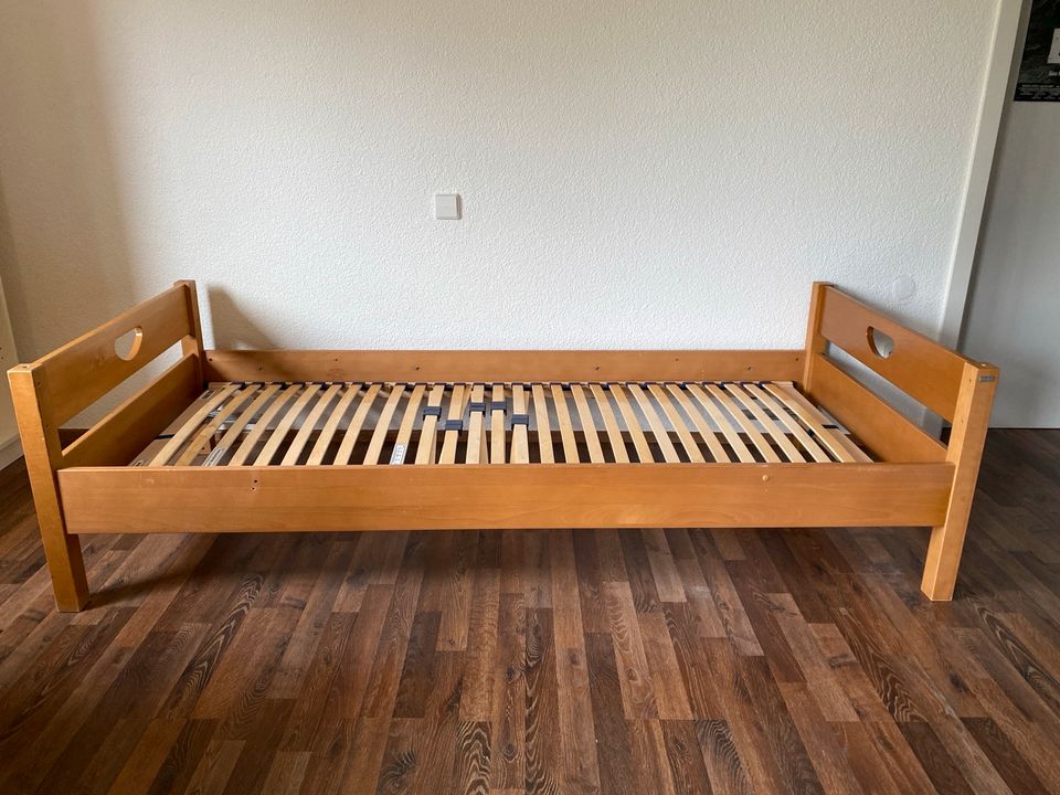 Paidi Bett 90x200 Varietta, Hochbett, Einzelbett, Gästebett in Schwendi