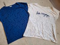 Tshirts edc Größe XS / S blau mit Spitze Niedersachsen - Schöppenstedt Vorschau