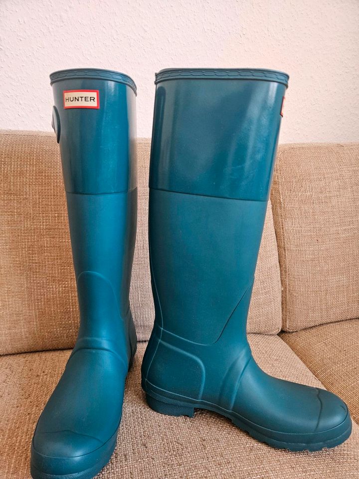 Hunter Gummistiefel Damen Türkis in Oldenburg