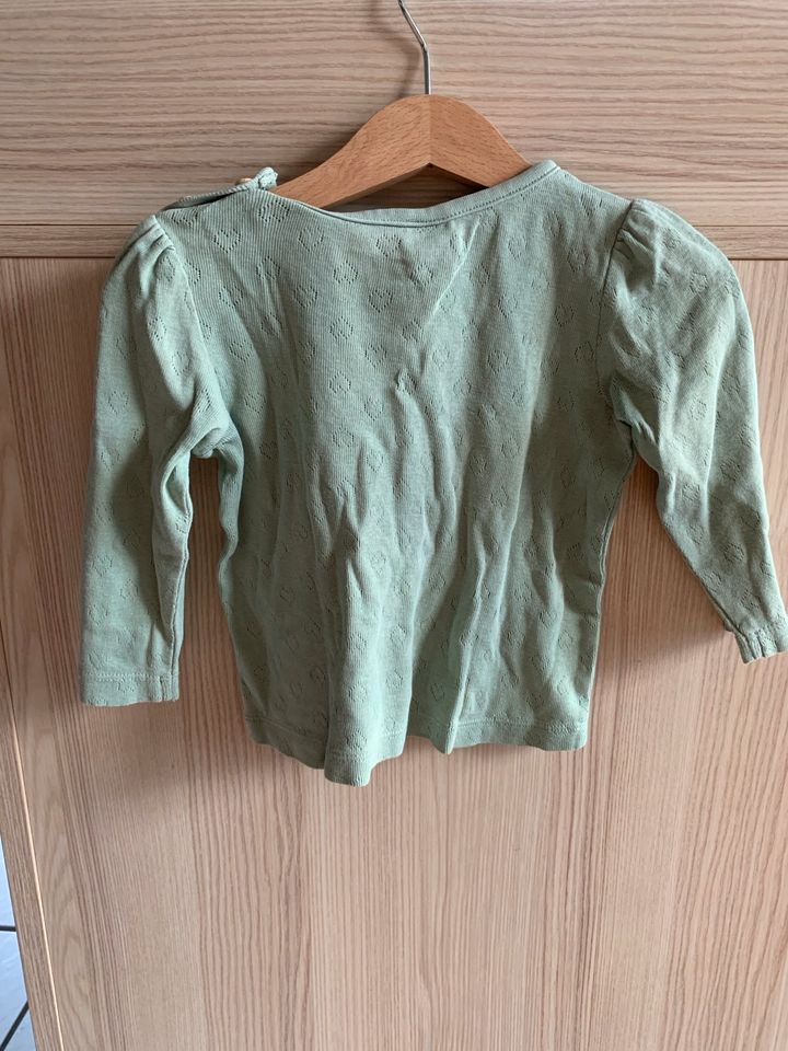 Alana Langarmshirt Größe 74 mint Herzmuster in Heidelberg