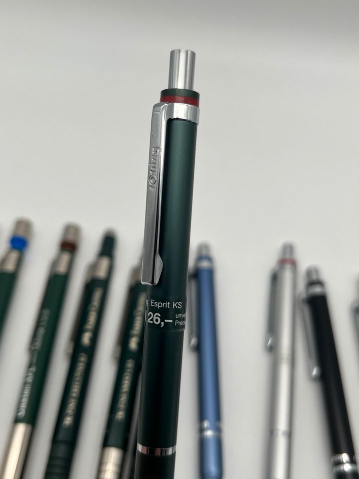 Rotring und Faber Castell Stifte, Tikky I & II TKfine in Südschacht