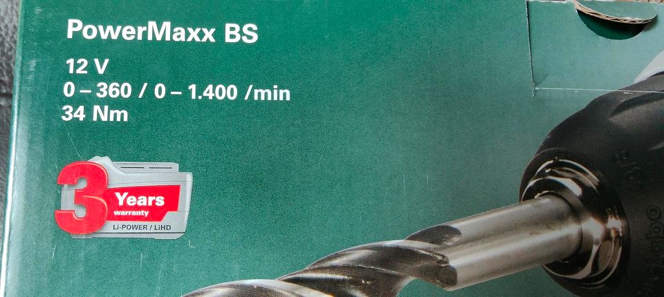 Metabo PowerMaxx BS 12V Akkuschrauber neu in Landsberg (Saalekreis)