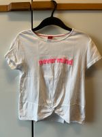 S.Oliver Mädchen T-Shirt M 152 Pailletten weiß/rosa Bayern - Rimpar Vorschau