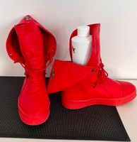 Coole ausgefallene Sneakers - Stiefeletten Tendenz Gr 36 Rot Bayern - Neustadt a. Main Vorschau