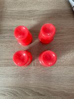 4 Tupperware Thermo Eierbecher mit Deckel rot Hessen - Hanau Vorschau