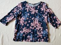 Blusen-Shirt, Street one, Gr. 46, dunkelblau-Blumiges Muster Niedersachsen - Hatten Vorschau