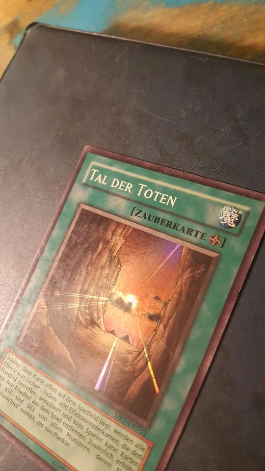 Yugioh Tal der Toten super DR1 deutsch guter Zustand in Zwickau