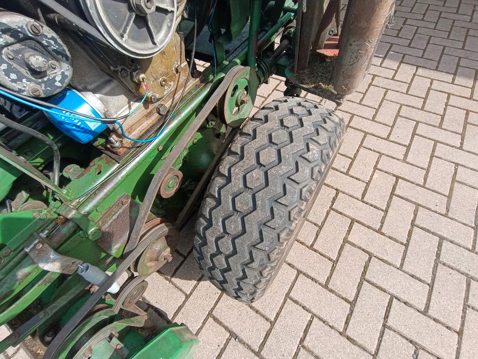 Ransomes Triple Neue Spindeln mit Deutz Dieselmotor F1L 210 in Frankenheim/Rhön