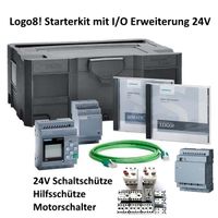LOGO! Starter-Kit 24V mit DM16 Erweiterungsmodul + Schaltschütze Baden-Württemberg - Großerlach Vorschau