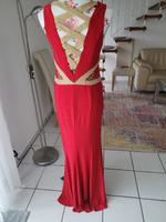 Abendkleid rot gold Baden-Württemberg - Leimen Vorschau