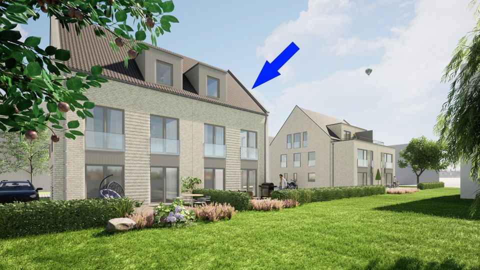 Neubau! Exklusive Doppelhaushälfte mit Süd-Terrasse und Gartenbereich in Wildeshausen in Wildeshausen