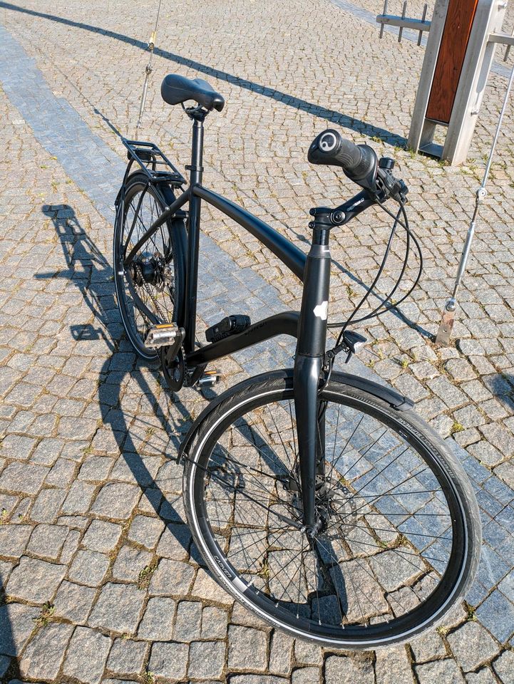 Carver Lyfe 120 R08 Citybike Schwarz Modell 2019 , 60 cm,Trekking in Barth