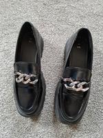 Loafer schwarz - Gr. 40 - neuwertig - sehr bequem - super modern Bayern - Wehringen Vorschau