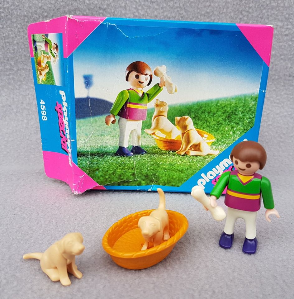 Playmobil® special Junge mit Hundewelpen 4598 in OVP in Weißenhorn