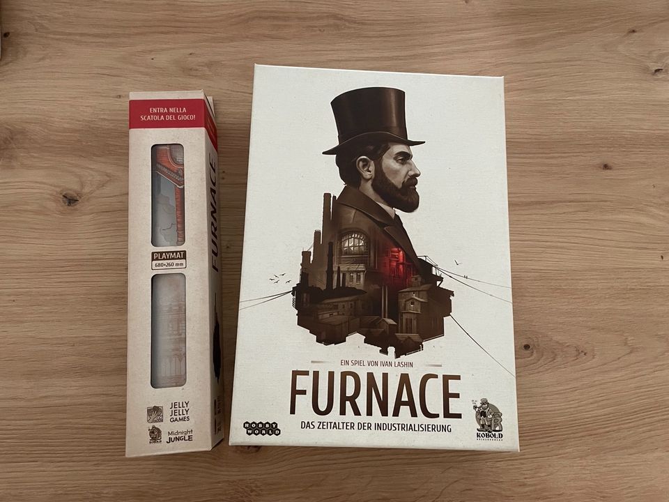 Brettspiel - Furnace inkl. Playmate und Promokarte in Lübeck