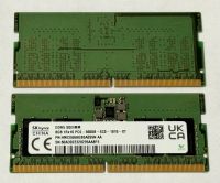 SK-hynix SO DIMM DDR5-5600 Kit 16GB (2 x 8GB) Schleswig-Holstein - Sievershütten Vorschau