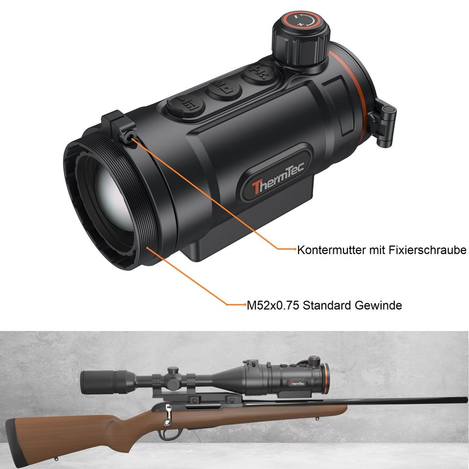 Dualuse ThermTec Hunt 335 Wärmebildgerät inkl. Adapter in Ried