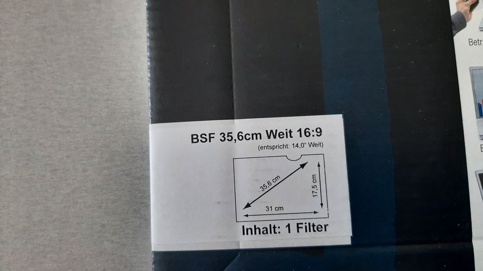 3M Vikuiti Blickschutz Filter NXG8008  für Notebooks 35,6 cm 14" in Bergisch Gladbach