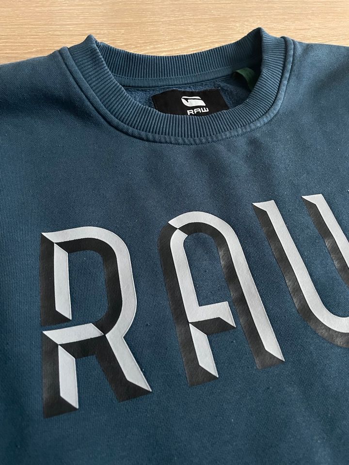 G-Star Raw Sweatshirt Pulli Herren Pulli Blau Größe M in Horgenzell