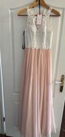 Laona Abendkleid Maxikleid Offwhite Strasssteine white rosa Abiba Nordrhein-Westfalen - Hamm Vorschau
