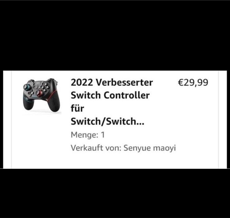 Switch Controller Zubehör für die Nintendo Switch Konsole 2 Stück in Berlin