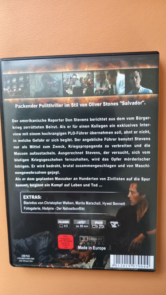 DVD "War Zone", sehr guter Zustand, mit Christopher Walken in Leipzig