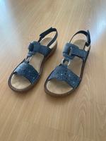Rieker Sandalen Blau Blumen Glitzer Größe 41 Wie Neu Wandsbek - Hamburg Rahlstedt Vorschau