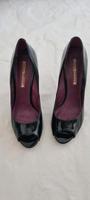 Buffalo Peep Toe schwarz Lack Gr 42 voll Leder Sandallen Niedersachsen - Bad Rothenfelde Vorschau