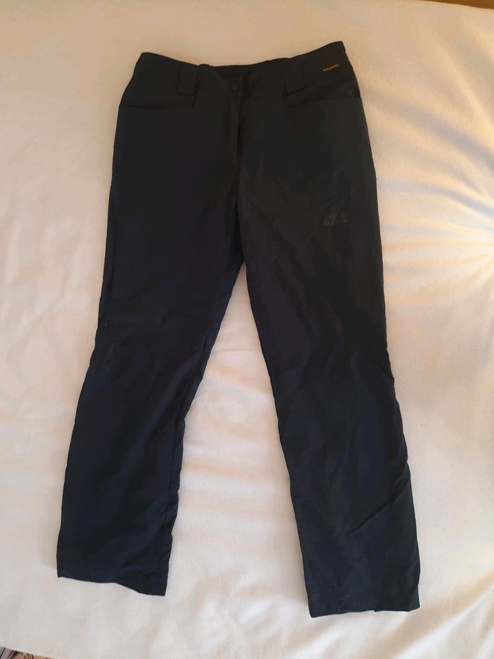 Jack Wolfskin Skihose/Winterhose, Größe 42 (40), blau in Pentenried