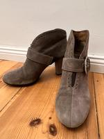 taupe-farbene Schuhe / Stiefeletten / Ankle Boots von GEOX Berlin - Tempelhof Vorschau